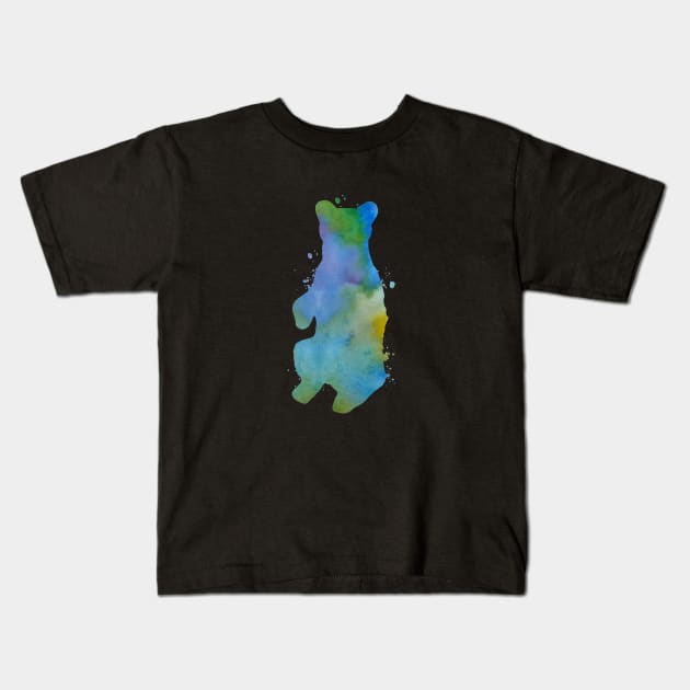 Bear Kids T-Shirt by TheJollyMarten